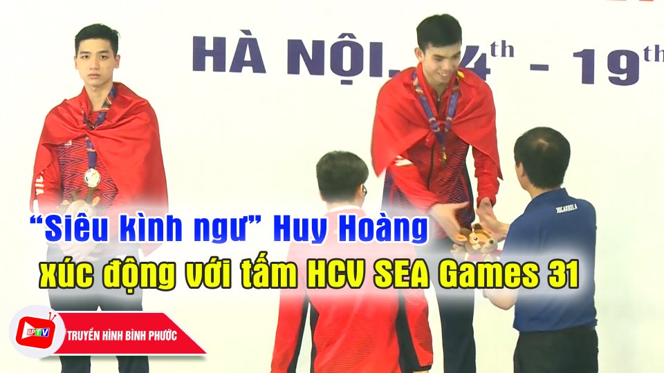 “Siêu kình ngư” Huy Hoàng đoạt HCV SEA Games