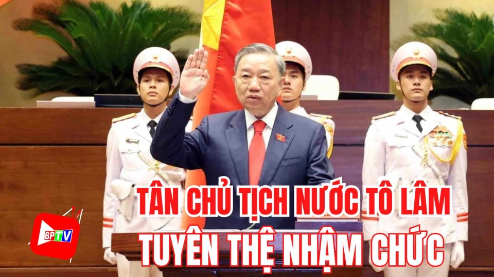 Tân Chủ tịch nước Tô Lâm tuyên thệ nhậm chức |BPTV