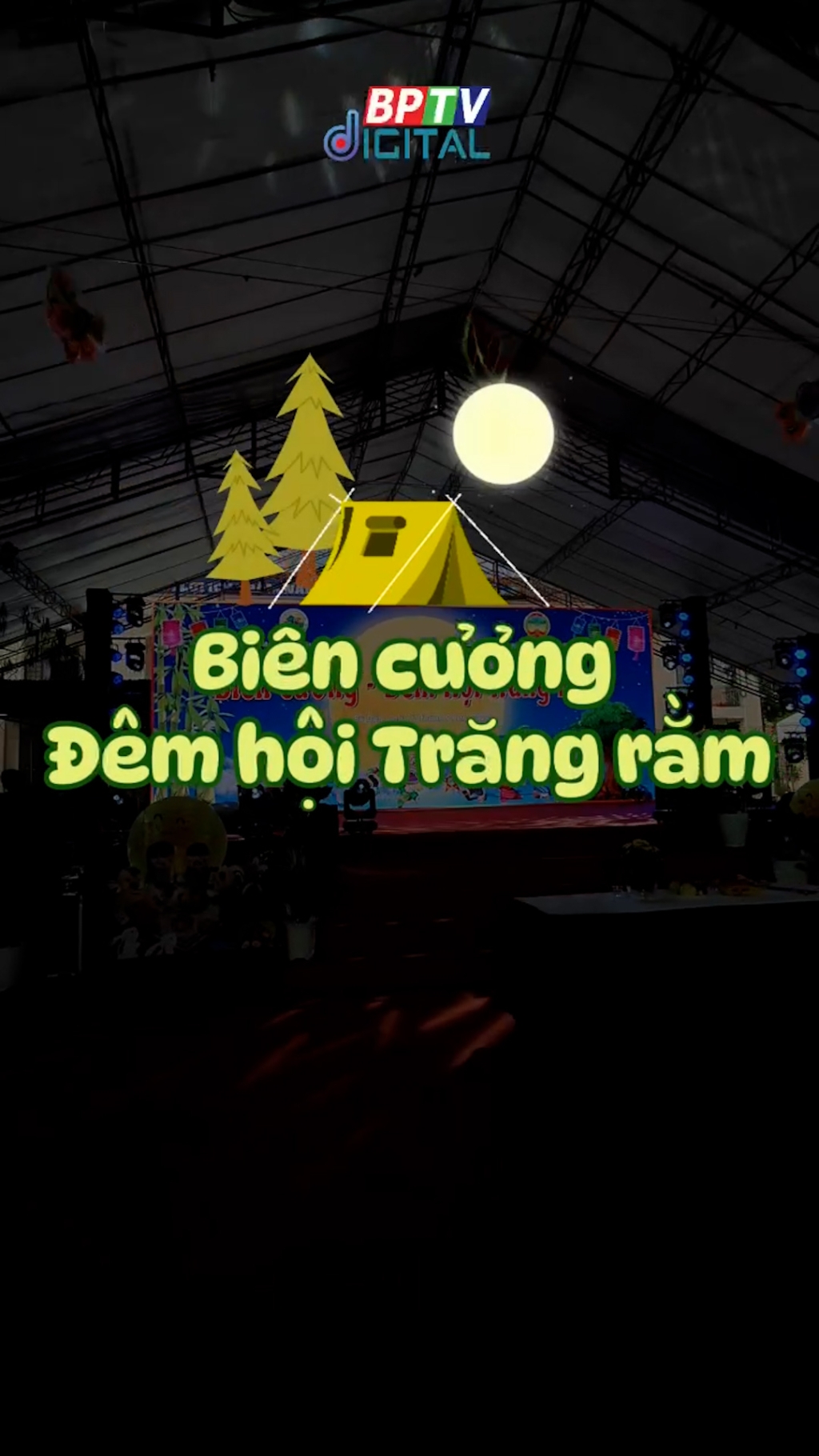 Tất bật chuẩn bị cho chương tr&igrave;nh Bi&ecirc;n cương đ&ecirc;m hội trăng rằm #shorts