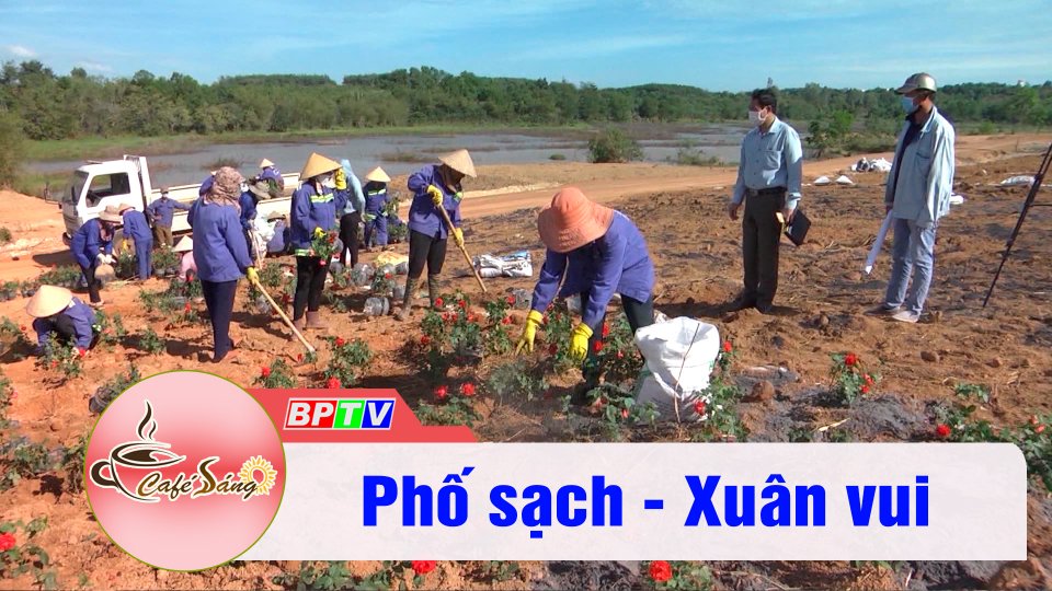 Tất bật làm đẹp phố phường những ngày giáp Tết | Cà phê sáng 8-1-2022 | BPTV