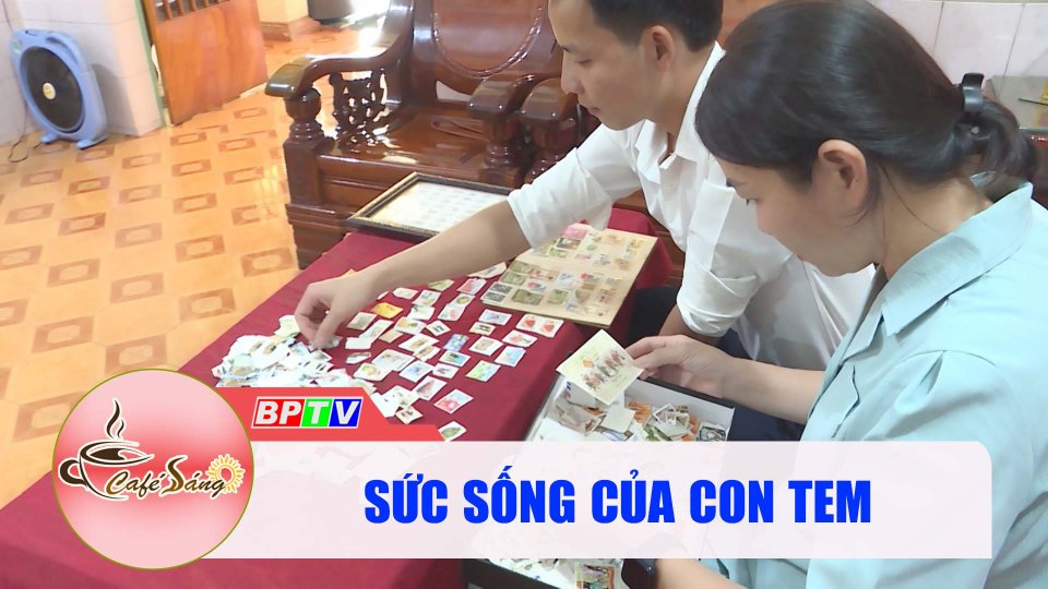 Tem bưu chính trong thời đại số |Cà phê sáng 26-6-2022 |BPTV