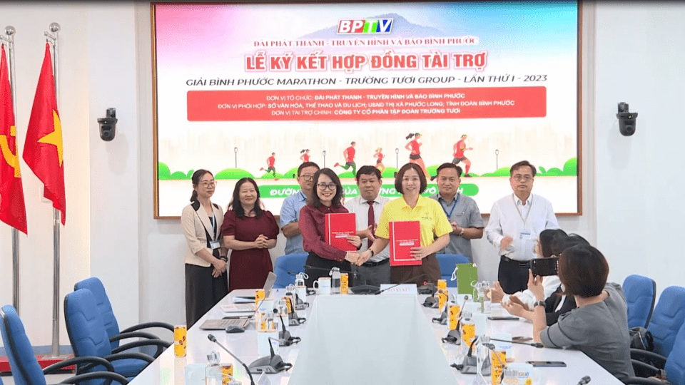 Thêm 4 nhà tài trợ đồng hành với “Bình Phước marathon - Trường Tươi Group lần thứ I, năm 2023”