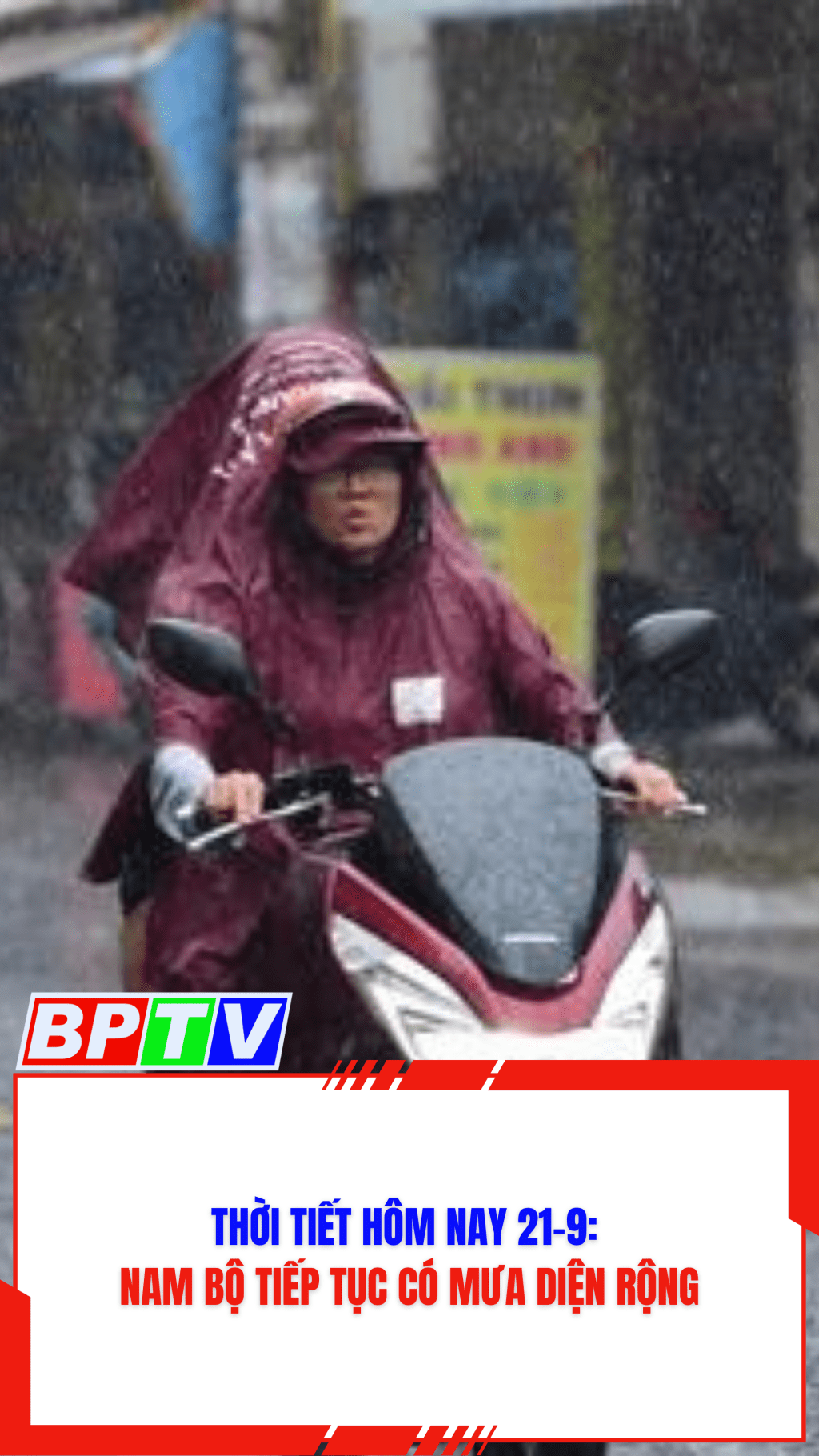 Thời tiết h&ocirc;m nay 21-9: Nam Bộ tiếp tục c&oacute; mưa diện rộng #shorts