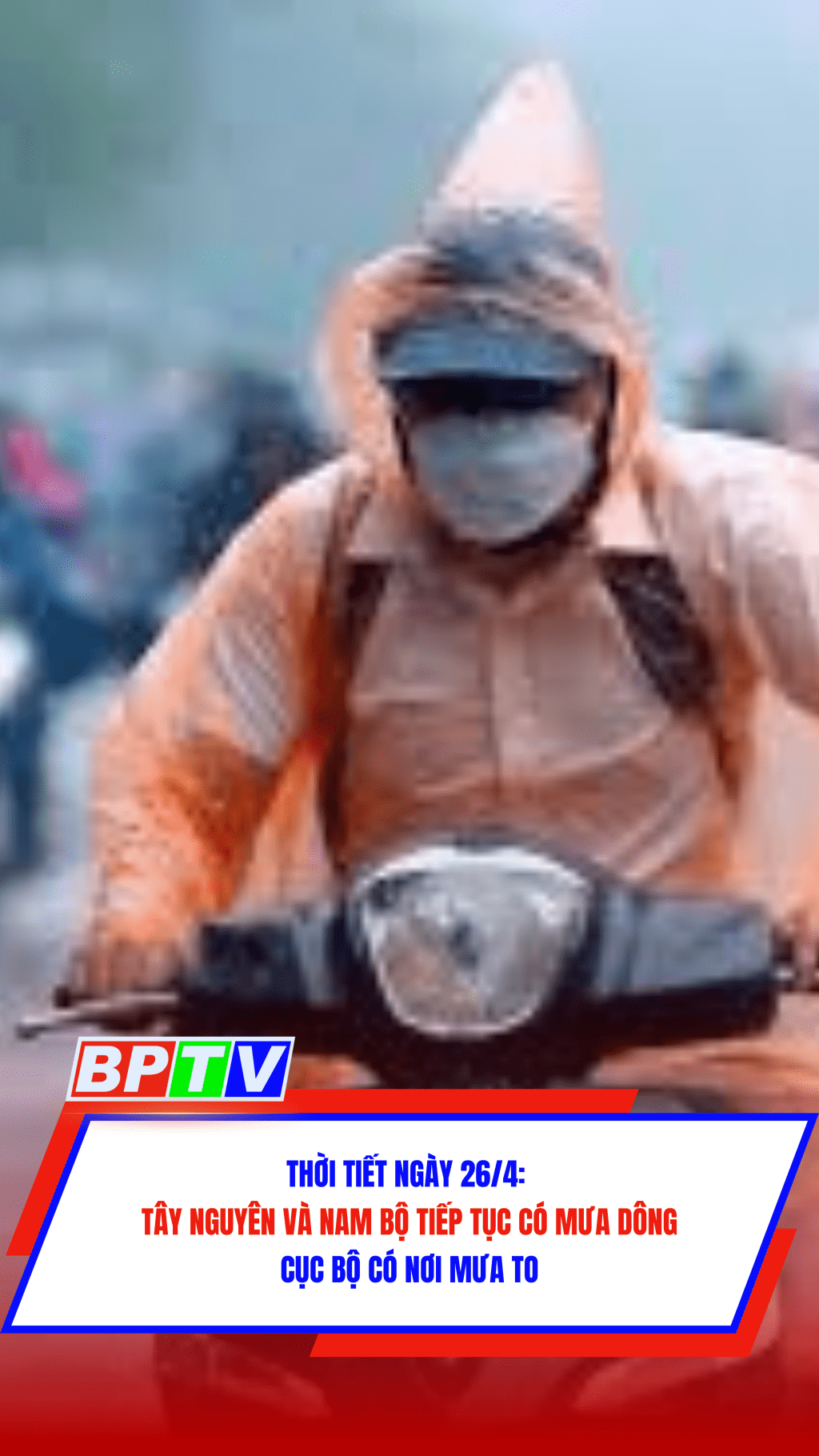 Thời tiết ngày 26/4: Tây Nguyên và Nam Bộ tiếp tục có mưa dông, cục bộ có nơi mưa to #shorts