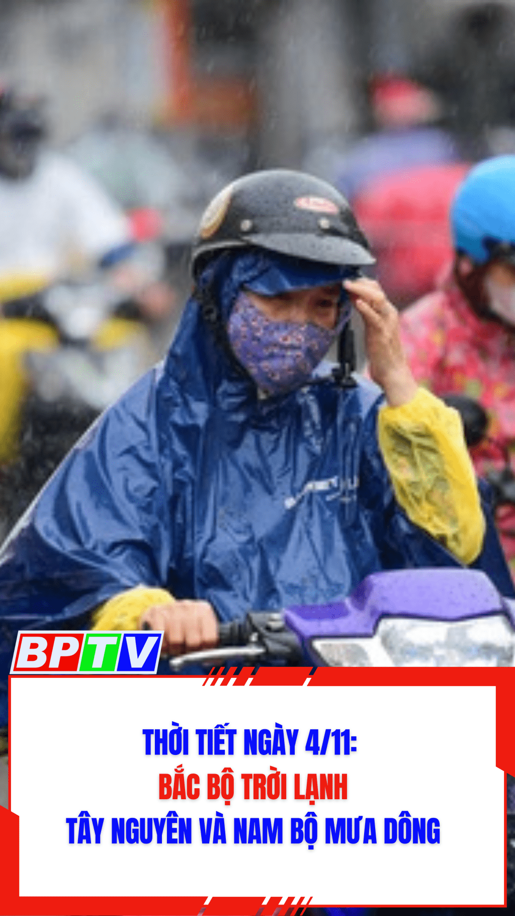 Thời tiết ng&agrave;y 4/11: Bắc Bộ trời lạnh, T&acirc;y Nguy&ecirc;n v&agrave; Nam Bộ mưa d&ocirc;ng #shorts