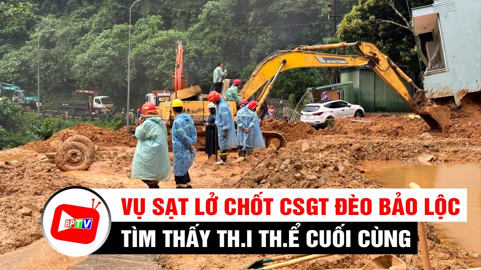 Tìm thấy t.h.i t.h.ể cuối cùng trong vụ sạt lở chốt CSGT đèo Bảo Lộc | BPTV