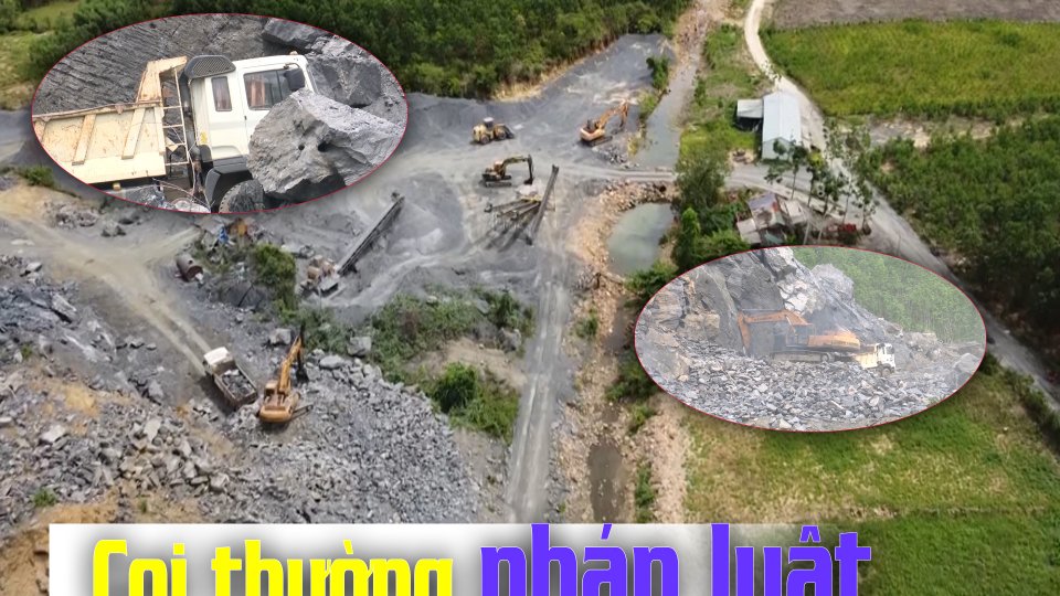 TIN TỨC 100 ĐỘ | Phớt lờ lệnh cấm doanh nghiệp vẫn khai thác mỏ đá