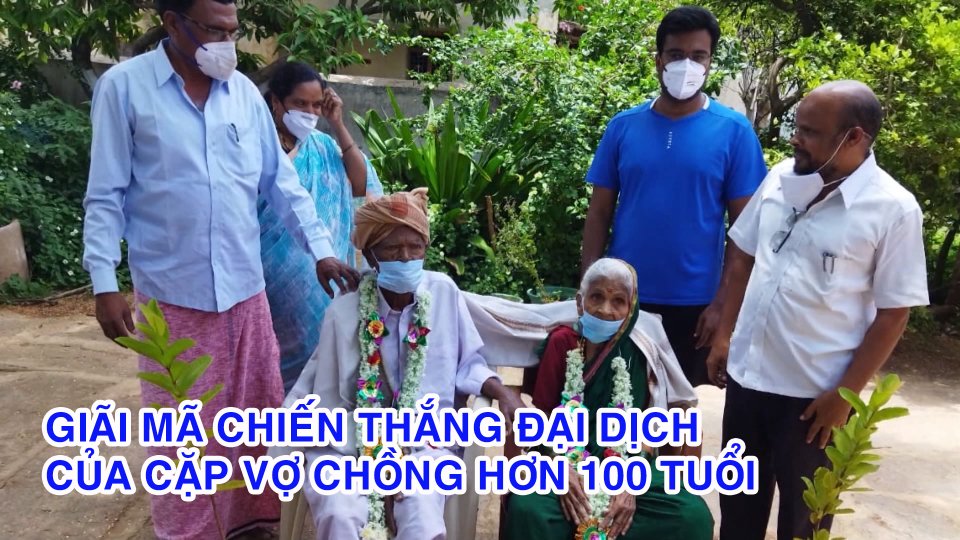 TIN TỨC 100 ĐỘ | Bí quyết giúp cặp vợ chồng hơn 100 tuổi “đánh bại” Covid-19