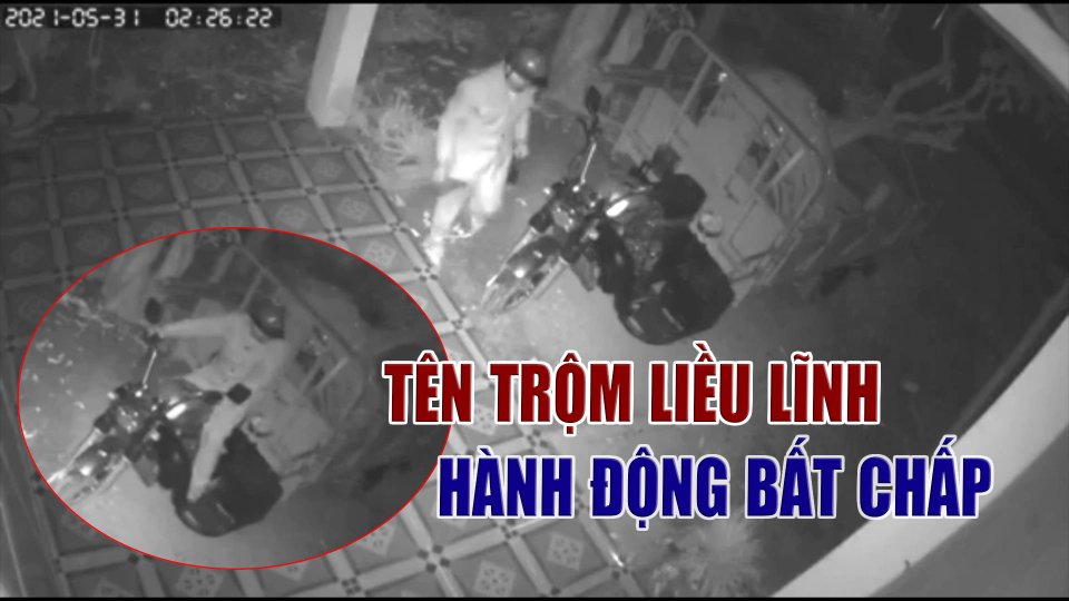 TIN TỨC 100 ĐỘ | “Đạo chích” táo tợn cắt khóa trộm xe ba gác