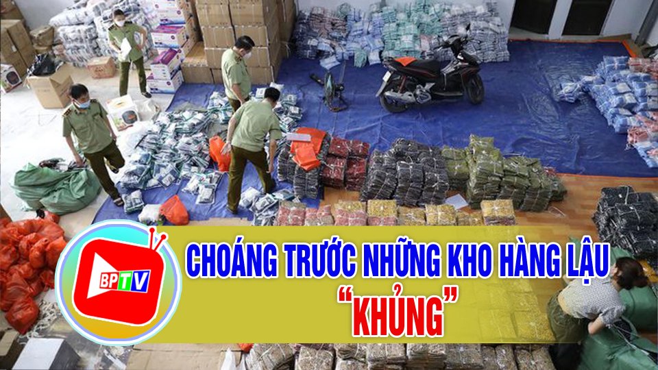 TIN TỨC 100 ĐỘ | Đột kích nhiều kho, cơ sở kinh doanh hàng lậu bằng hình thức livestream