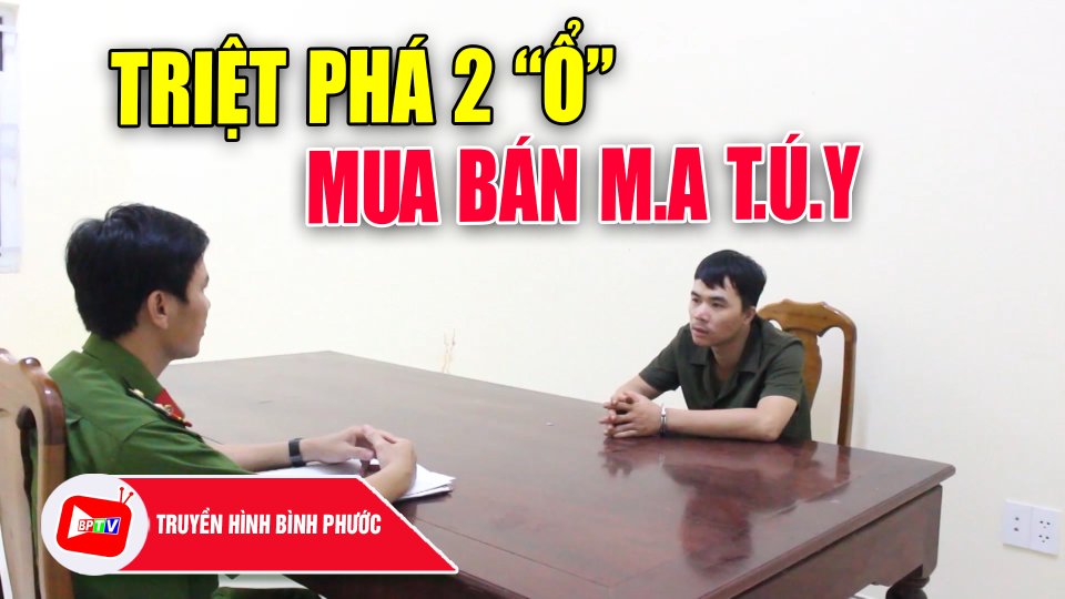 Triệt phá 2 “ổ” mua bán m.a t.ú.y ||BPTV