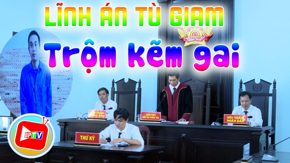 Trộm 21kg kẽm gai lĩnh án 12 tháng tù giam 