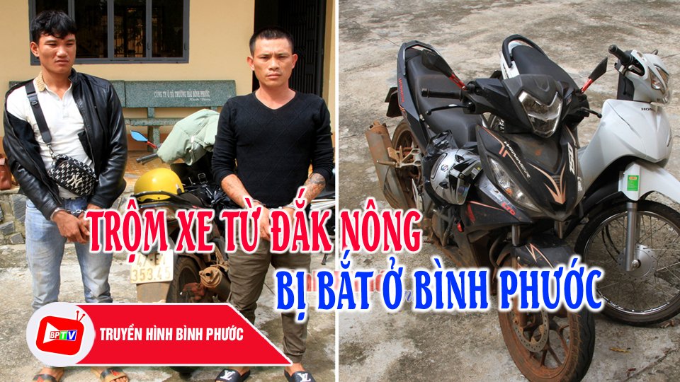 Trộm xe từ Đắk Nông mang xuống Bình Phước bán thì bị bắt |BPTV