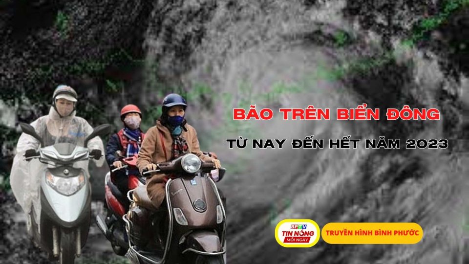 Từ nay đến hết 2023, Biển Đông có thể đón 2-3 cơn bão hoặc áp thấp nhiệt đới