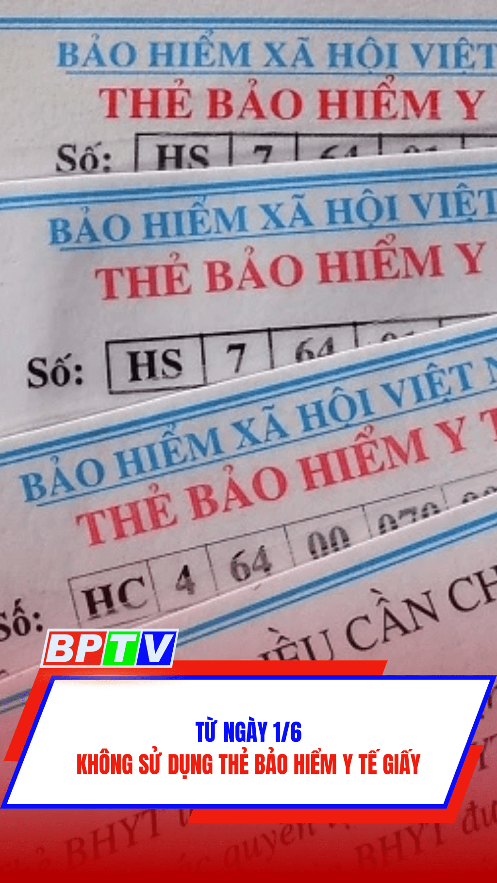 Từ ngày 1/6, không sử dụng thẻ bảo hiểm y tế giấy #shorts