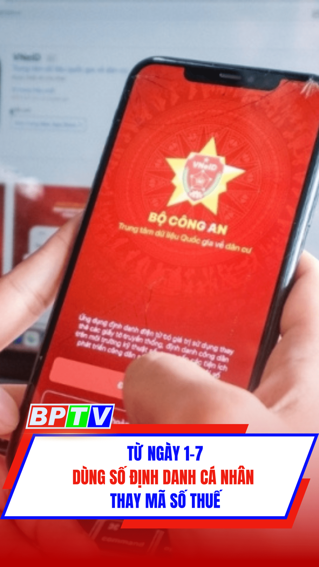 Từ ngày 1-7, dùng số định danh cá nhân thay mã số thuế #shorts