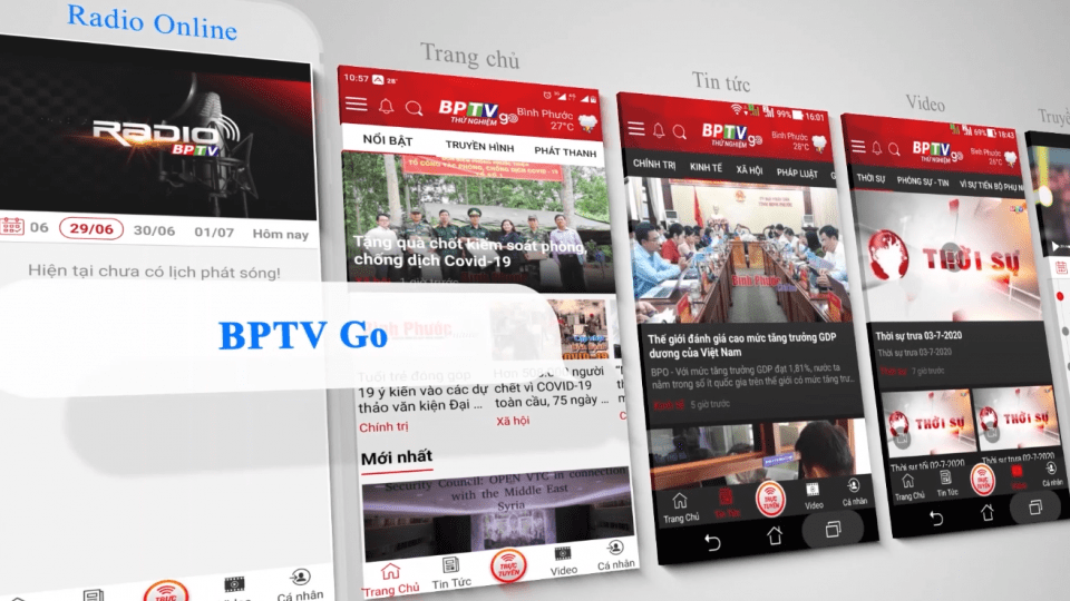 Ứng dụng BPTV Go tin tức trong tầm tay, hội tụ đa nền tảng