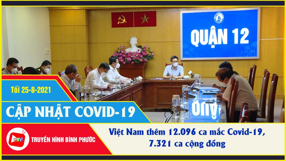 Việt Nam ghi nhận thêm 12.096 ca dương tính SARS-CoV-2