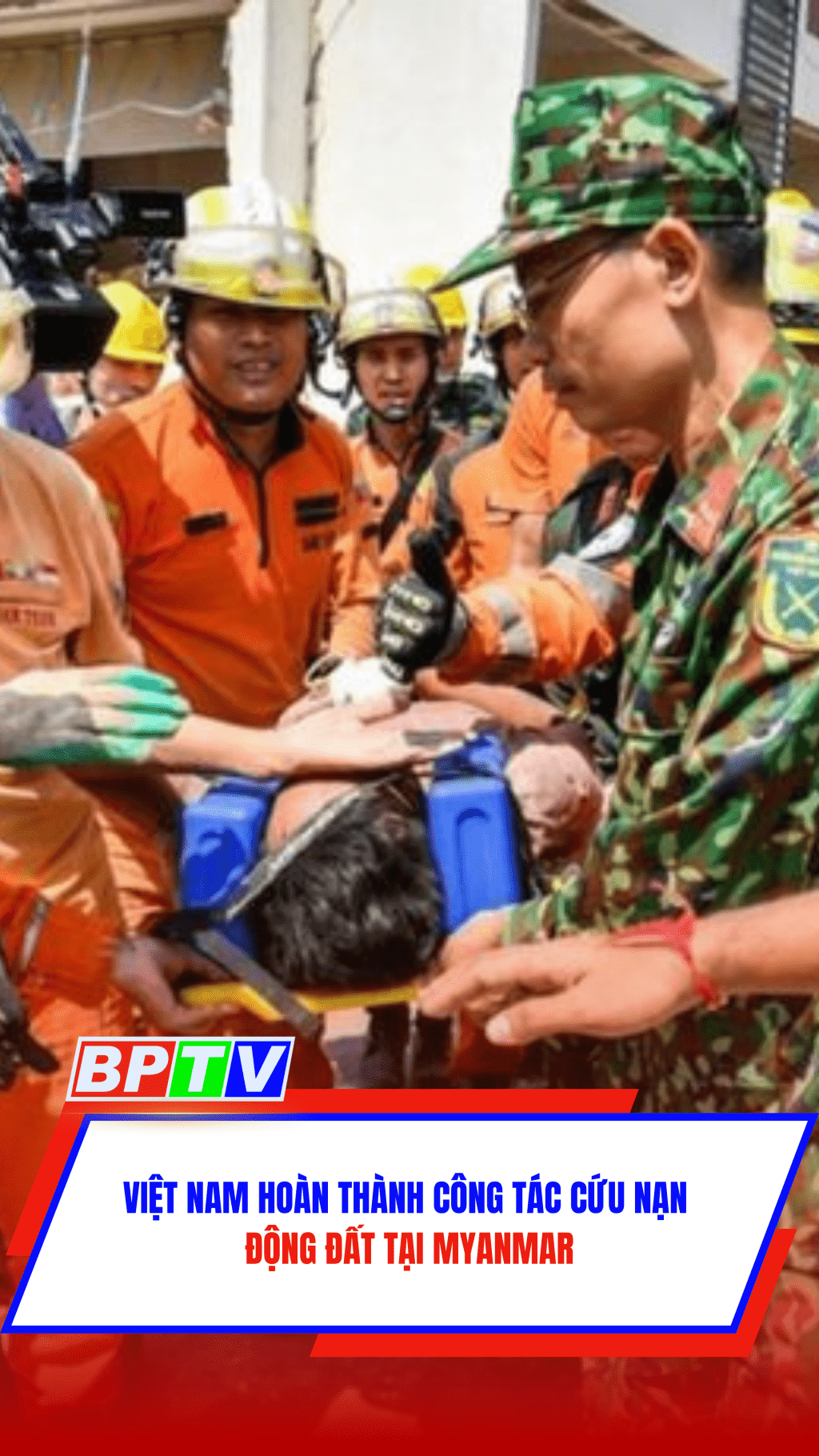 Việt Nam hoàn thành công tác cứu nạn động đất tại Myanmar #shorts