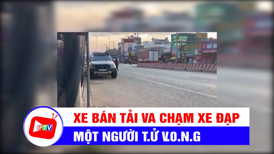Xe bán tải va chạm xe đạp, một người t.ử v.0.n.g | BPTV