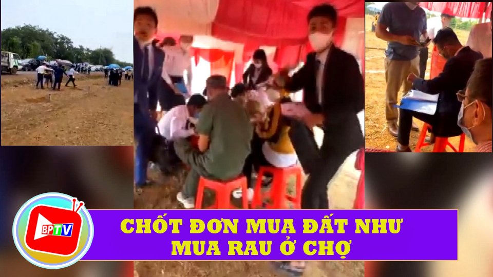 Xôn xao clip "cò" dựng rạp bán đất, chốt đơn liên tục 