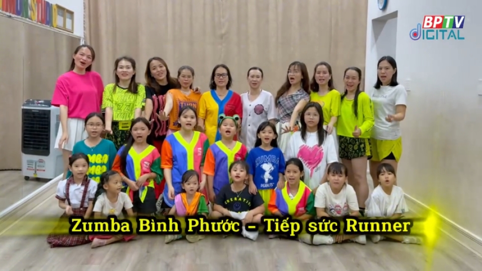 Zumba Bình Phước tiếp sức runner 